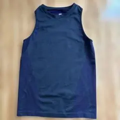 H&M ダークグレータンクトップ