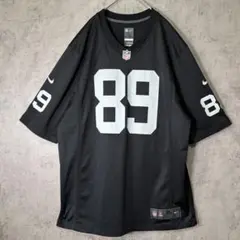 NIKE NFL レイダース ゲームシャツ 黒 XL - メルカリ