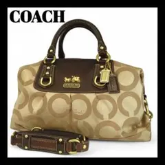 COACH Ashley Vintage Boston Bag mini y2k - メルカリ