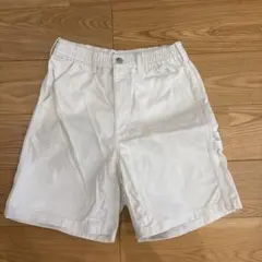 GU メンズ ペインターショートパンツ ホワイト Sのサムネイル