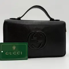 希少　グッチ　ダブルファスナー　ソーホー　レザー　オーガナイザー　長財布　黒 2026年最新】GUCCI グッチ オーガナイザーの人気アイテム - メルカリ