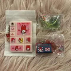 サンリオ 平成女児アイテム シークレットタイルシール風ミニミラー マイメロ