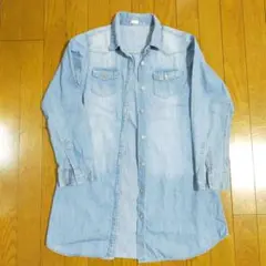 GU デニムシャツ 150