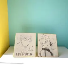 劇場版ブルーロック -EPISODE凪- 入場者特典 ミニ色紙 糸師凛　御影玲王