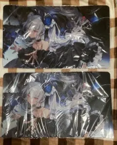 シャドウバース　オーキス　プレイマット2枚 シャドウバース オーキス(応援イラストver.) ラバーマット プレイ