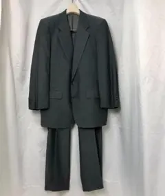 LONNER メンズサマースーツ上下セット グレー 7553