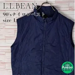 90's L.L.BEAN エルエルビーン 中綿ナイロンベスト L