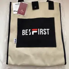 ☆新品未使用☆FILA BE:FIRST トートバッグ ベージュのサムネイル