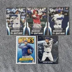 大谷翔平 toppsMLB 5枚セット