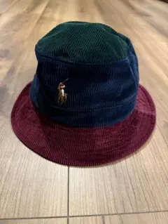 Polo Ralph Lauren コーデュロイ バケットハット マルチカラー