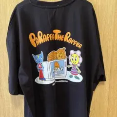 3L 新品 パラッパラッパー TV柄 Tシャツ 黒 メンズ 大きいサイズ