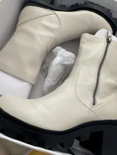 ランダ　ボリュームソールショートブーツ　美品