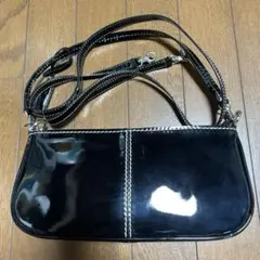⭐️美品　GINZA かねまつ エナメルパーティバックのサムネイル
