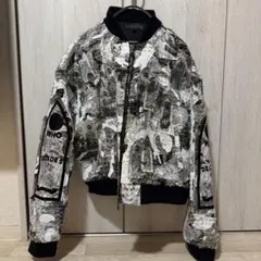drkshdw ダークシャドウ パッチワーク ma-1 ボンバージャケット - メルカリ