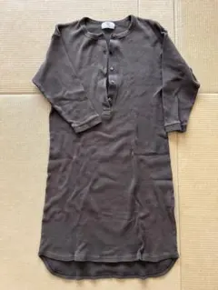 ワッフル ロングワンピース