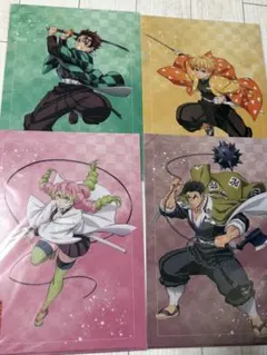 鬼滅の刃 くじ クリアファイル セット