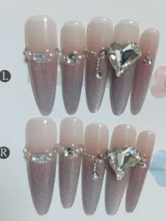 A7グラデーションネイルチップ 10本セットSサイズ