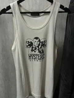 HYSTERIC GLAMOUR タンクトップ ホワイト