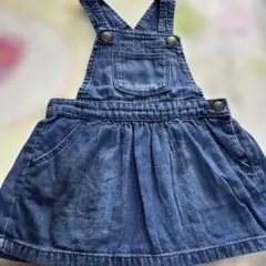 baby GAP デニム ジャンパースカート
