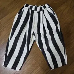 premierstyies&products　ストライプパンツ　白黒