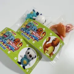 ポケモン チョコエッグ ヒトカゲ ミジュマル 旅立ちの３匹