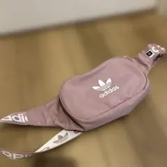 アディダス オリジナルス ウエストバッグ ピンク ボディバッグ