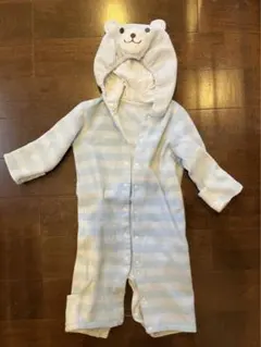 コムサ　ロンパース　もこもこ　70 80