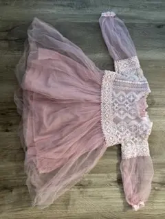 キッズドレス　チュールワンピース　子供服