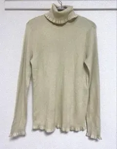 レリアン タートルネック ニット 탑스