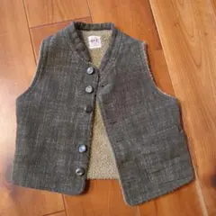 BN'T ハンドメイド フリースベスト サイズ100