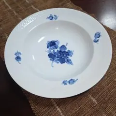 希少 未使用 1級品 ロイヤルコペンハーゲン ブルーフラワー リーフ皿