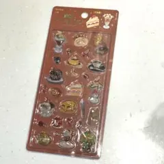 喫茶店アラモード　ブリュレ　きゅるるんシール