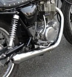 sr400 唯一無二マフラー チョッパー ボバー かち上げ ヤマハ 1jr