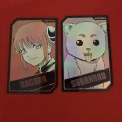 銀魂　キャラクターズ　ホロカードコレクション 神楽、定春