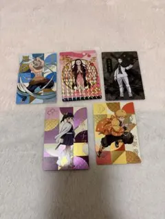 鬼滅の刃 銀だこ カード 無惨 善逸 禰豆子 伊之助 カナヲ