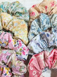 D8個セットシュシュハンドメイド