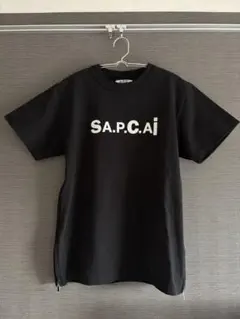 A.P.C. sacai コラボ Tシャツ ブラック M - メルカリ