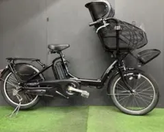 子供乗せ　ブリヂストン　電動アシスト自転車　チャイルドシート付き 3人乗り用チャイルドシート付きbikke POLAR e（ビッケポーラーe