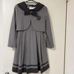 メゾピアノジュニア セットアップ スカート トップス ネイビー 160 