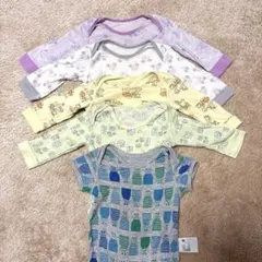 ユニクロ　ロンパース肌着　長袖　70