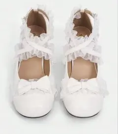 ロリータ パンプス ホワイトのサムネイル