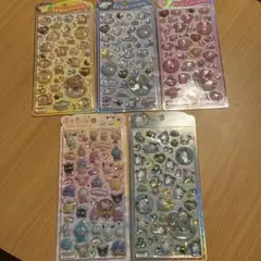 うるちゅるポップシール5枚サンリオベビーマイメロシナモンポチャッコポムポム