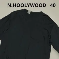 N.HOOLYWOOD エヌハリウッド　Tシャツ　21RCH 40 L ブラック