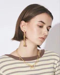 【極美品】今季　beautiful people ゴールドチェーンネックレス