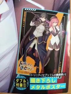 トリニティセブン 描き下ろしクリアファイル 月刊ドラゴンエイジ付録