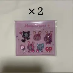 セブンイレブン ナルミヤキャラクターズ メゾピアノ オリジナルぷっくりシール2個