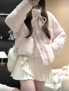 【完売商品】SHEIN ピンクダウン