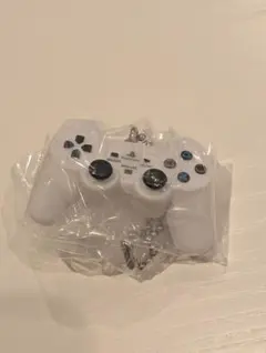 プレイステーション ミニチュアチャーム ゲームコントローラー 白