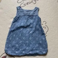 babyGap デニム ジャンバースカート