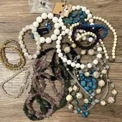 激安！天然石アクセサリーまとめ売り ルチル アメジスト 翡翠 水晶